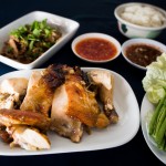 A feast of garlic and chicken